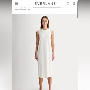 Everlane canvas The Weekend Dress